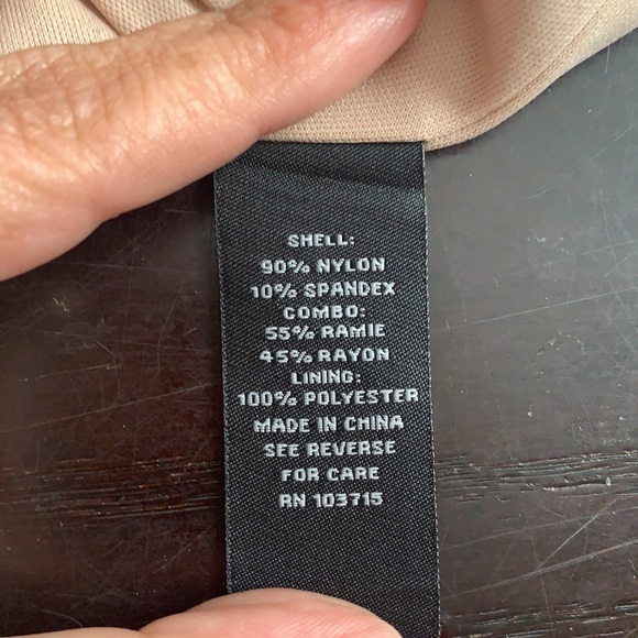 Sharagano Beautiful Navy Dress, Size 8, MAKE AN OFFER!!! - Picture 4 of 5